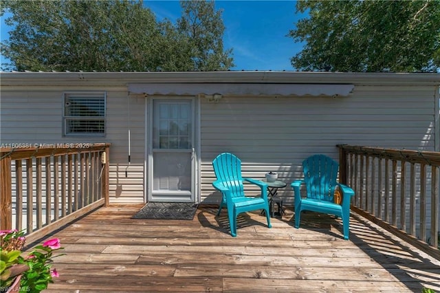 4018 Caloosa Loop, La Belle, FL 33935 - view of wooden terrace