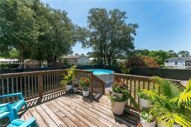 4018 Caloosa Loop, La Belle, FL 33935 - deck with a fenced backyard