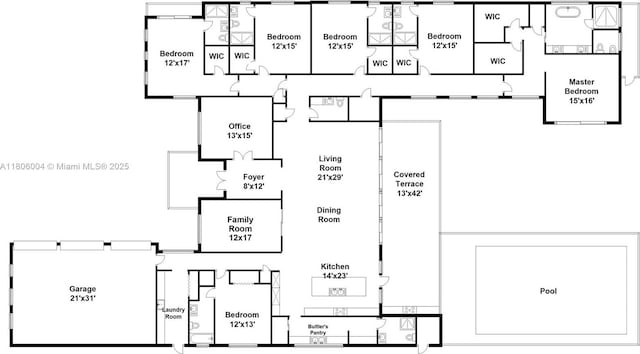floor plan / room layout