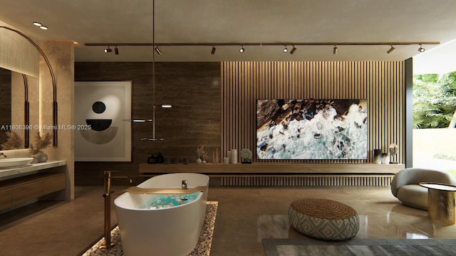 1210 NE 97th St, Miami Shores, FL 33138 - building lobby with a sink