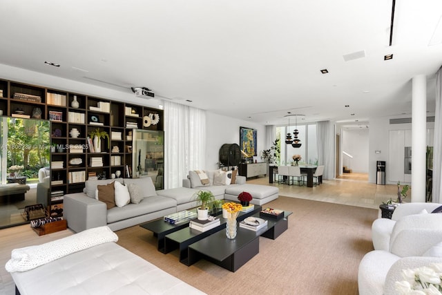 4700 N Meridian Ave, Miami Beach, FL 33140 - living room with wood finished floors