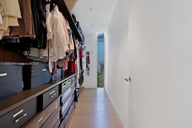 4700 N Meridian Ave, Miami Beach, FL 33140 - spacious closet featuring light wood-style flooring