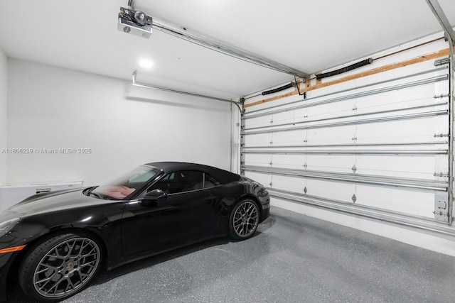 4700 N Meridian Ave, Miami Beach, FL 33140 - garage featuring a garage door opener