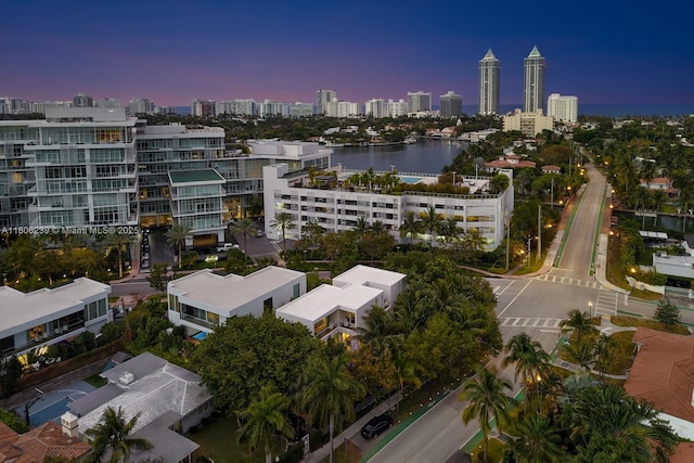 4700 N Meridian Ave, Miami Beach, FL 33140 - aerial view of city skyline and a large body of water