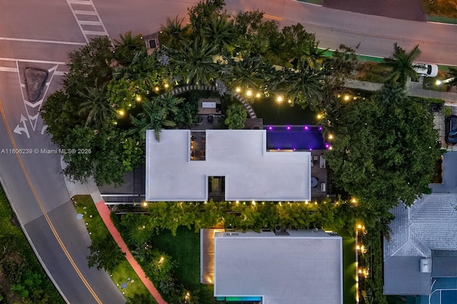 4700 N Meridian Ave, Miami Beach, FL 33140 - view of aerial view at night