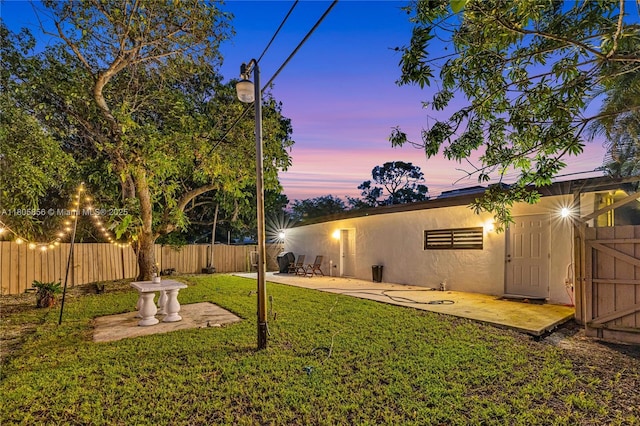 13550 NW 5th Ave, North Miami, FL 33168 - view of yard featuring a patio