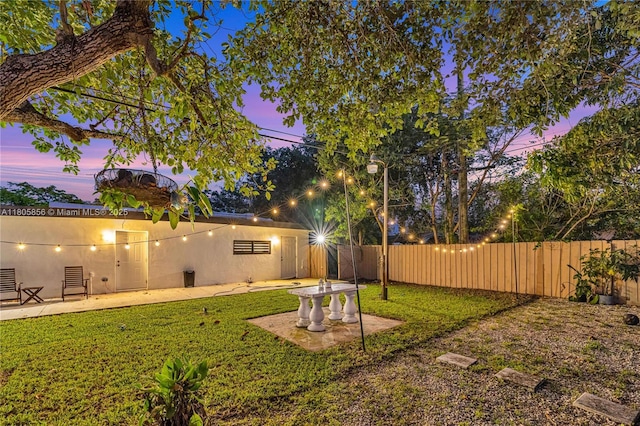 13550 NW 5th Ave, North Miami, FL 33168 - view of yard featuring a patio area
