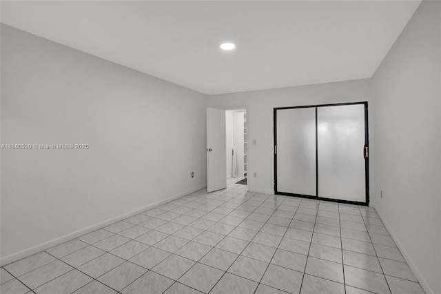 6703 Kingsmoor Way, Miami Lakes, FL 33014 - unfurnished bedroom with recessed lighting, baseboards, and a closet