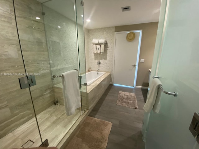 2900 NE 7th Ave Unit 2102, Miami, FL 33137 - full bath featuring a shower stall and a garden tub