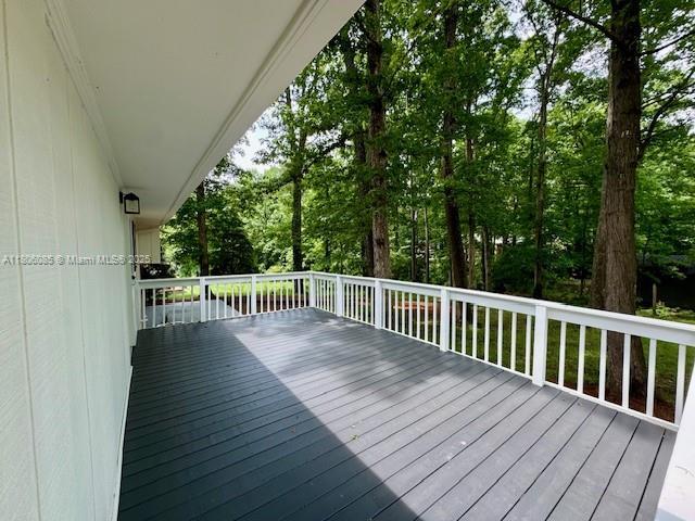 902 Vickie Dr, ,, NC 27511 - view of wooden terrace