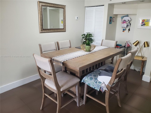 1775 Washington Ave Unit 4A, Miami Beach, FL 33139 - tiled dining space featuring baseboards
