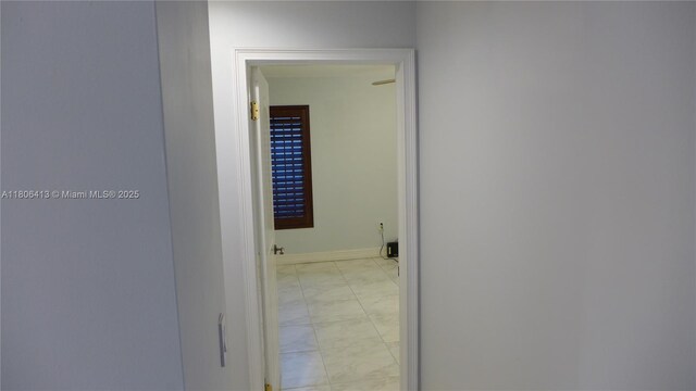 14430 SW 108th St, Miami, FL 33186 - hallway with light marble finish floors and baseboards