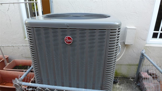 14430 SW 108th St, Miami, FL 33186 - exterior view of central AC unit and stucco siding
