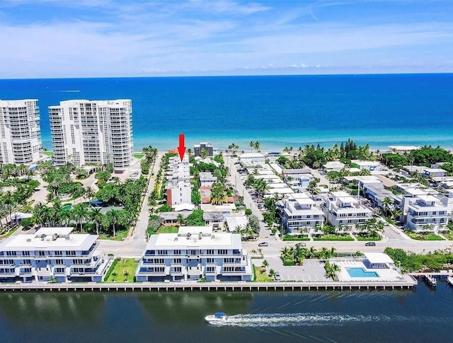 332 Balboa St, Hollywood, FL 33019 - aerial view of a large body of water