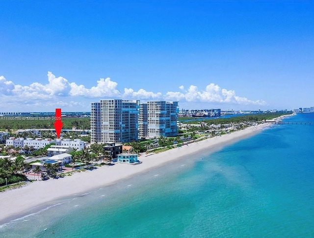 332 Balboa St, Hollywood, FL 33019 - drone / aerial view of expansive coastline
