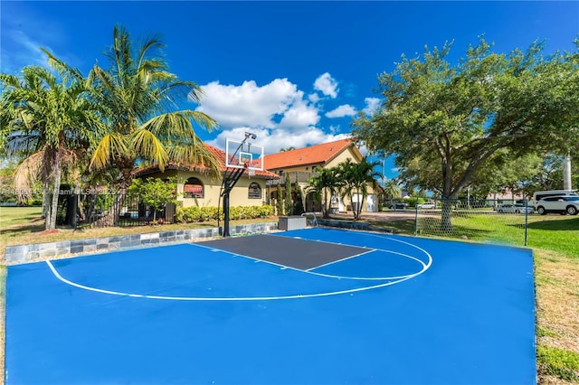 11915 Green Oak Dr, Davie, FL 33330 - view of sport court featuring community basketball court