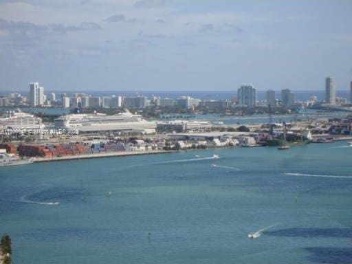 41 SE 5th St Unit 2317, Miami, FL 33131 - water view with nearby urban area
