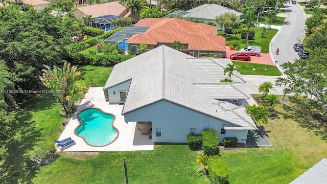 5362 NW 108th Way, Coral Springs, FL 33076 - aerial view of property and surrounding area with a pool