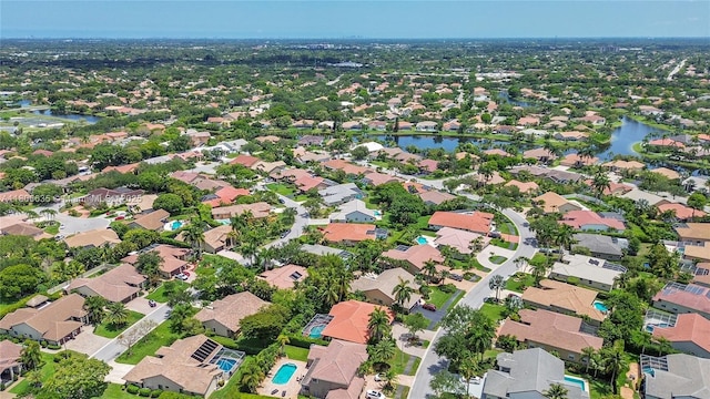 5362 NW 108th Way, Coral Springs, FL 33076 - aerial view of property and surrounding area with a large body of water and nearby suburban area