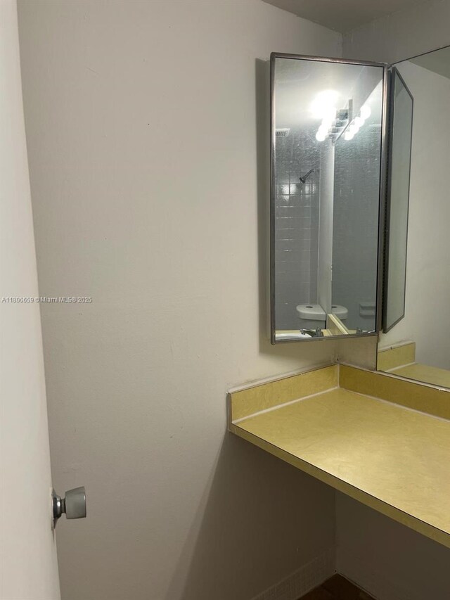 4017 N University Dr Unit 210, Sunrise, FL 33351 - bathroom with toilet and vanity