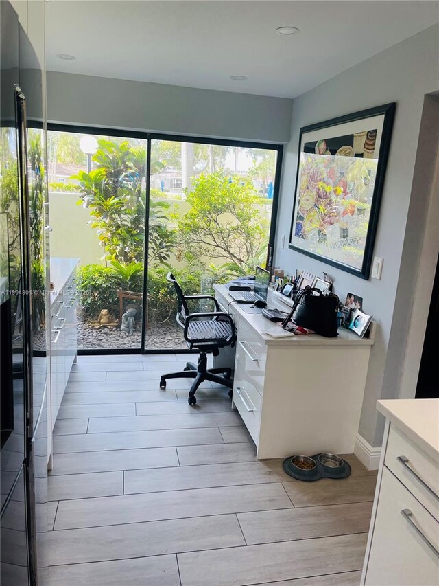 7736 Lakeside Blvd Unit G205, Boca Raton, FL 33434 - office with light wood-style floors and recessed lighting