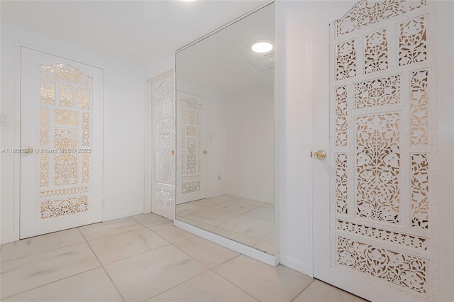 5255 Collins Ave Unit 14D, Miami Beach, FL 33140 - bathroom with tile patterned flooring