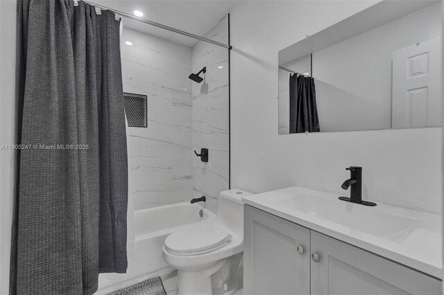 4029 SW 22nd St, West Park, FL 33023 - full bathroom with vanity and shower / tub combo