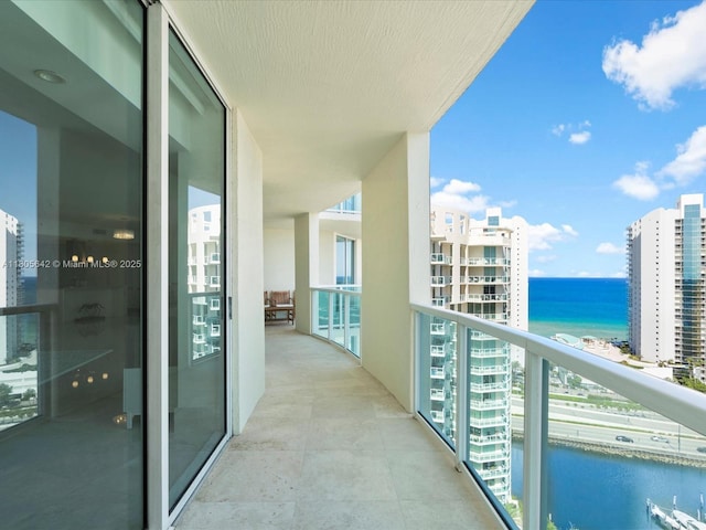 200 Sunny Isles Blvd Unit 2-Uph3, Sunny Isles Beach, FL 33160 - balcony with a water view and a view of city