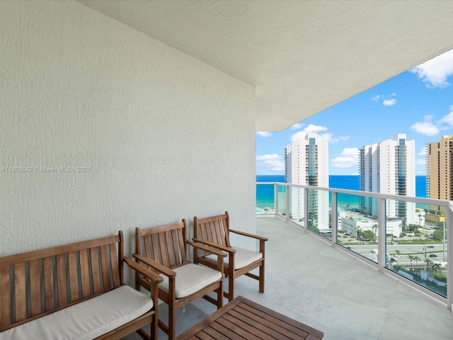 200 Sunny Isles Blvd Unit 2-Uph3, Sunny Isles Beach, FL 33160 - balcony with a water view and a view of city