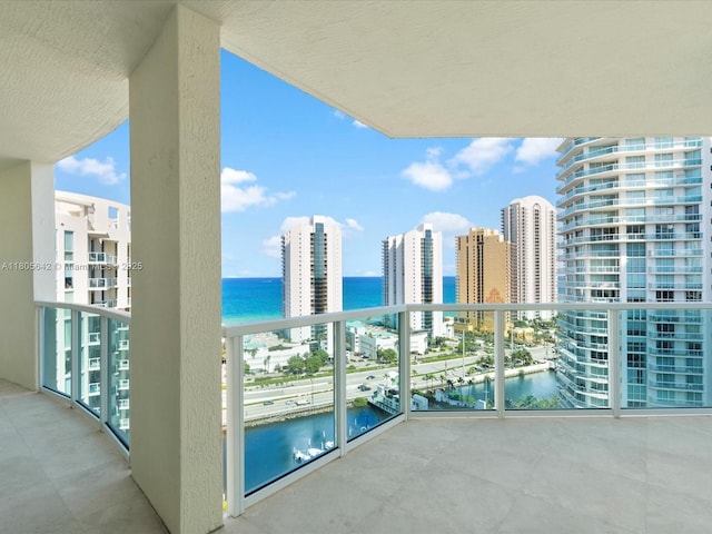 200 Sunny Isles Blvd Unit 2-Uph3, Sunny Isles Beach, FL 33160 - balcony with a water view and a view of city