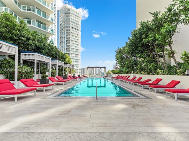 200 Sunny Isles Blvd Unit 2-Uph3, Sunny Isles Beach, FL 33160 - community pool featuring a patio area