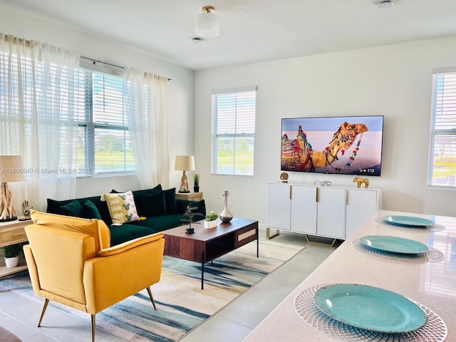 726 Longboat, Davenport, FL 33896 - living room with light tile patterned flooring