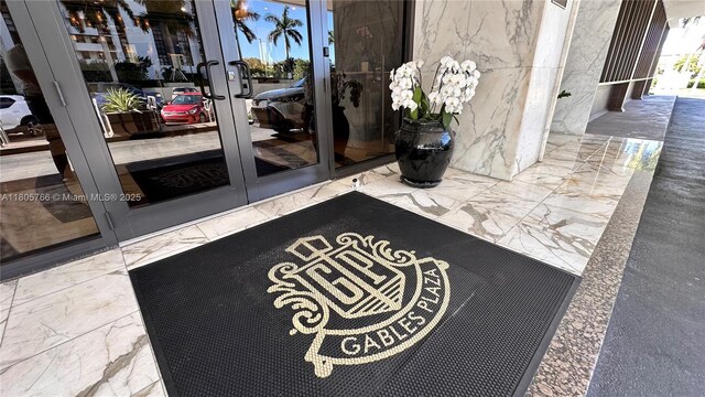 625 Biltmore Way Unit 707, Coral Gables, FL 33134 - interior space featuring french doors