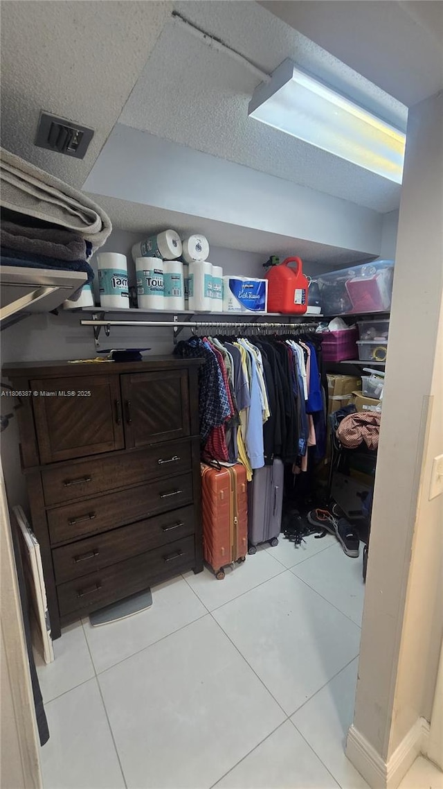 12500 SW 5th Ct Unit 307M, Pembroke Pines, FL 33027 - spacious closet featuring light tile patterned floors