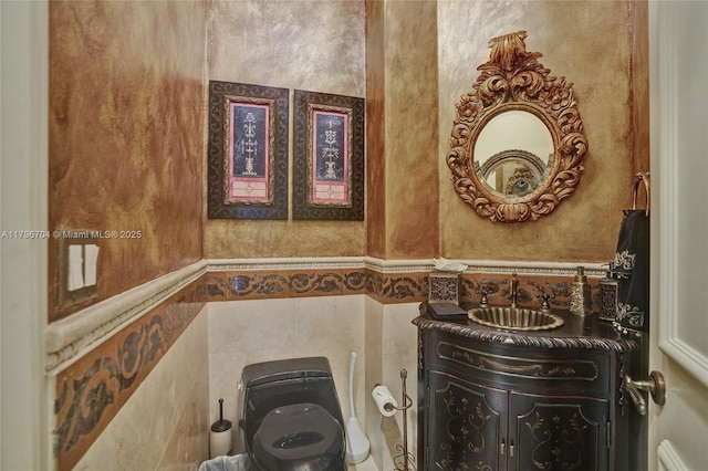 10233 NW 66th Dr, Parkland, FL 33076 - half bath featuring a sink and toilet