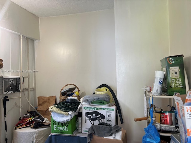 1527 NW 101st St, Miami, FL 33147 - misc room featuring a textured ceiling