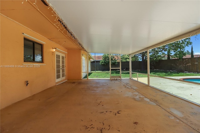 9936 SW 155th St, Miami, FL 33157 - view of patio with french doors
