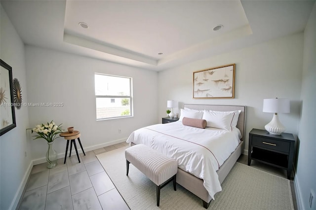 8013 Sandy Cir, La Belle, FL 33935 - bedroom with a raised ceiling and baseboards