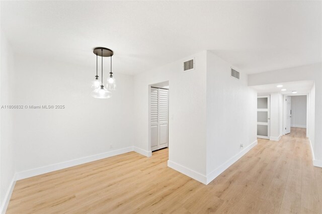 7051 Environ Blvd Unit 633, Lauderhill, FL 33319 - spare room with light wood-style floors and recessed lighting