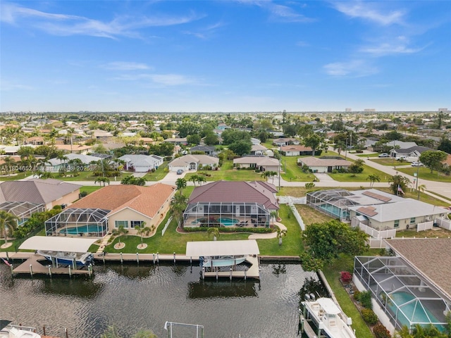249 SW 37th Ln, Cape Coral, FL 33914 - aerial perspective of suburban area with a nearby body of water