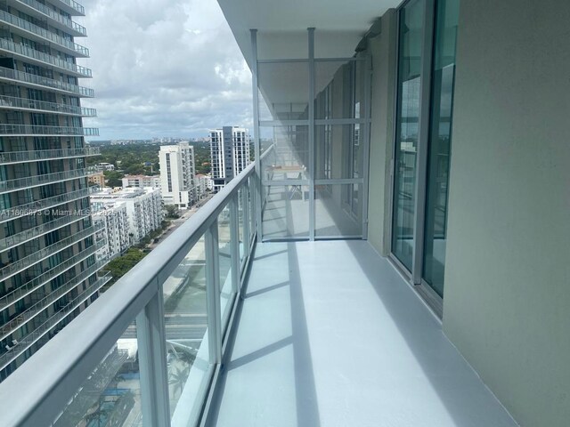 1111 SW 1st Ave Unit 2217-N, Miami, FL 33130 - balcony featuring a view of city