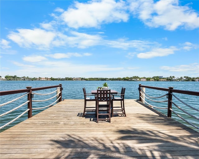 1241 Stillwater Dr, Miami Beach, FL 33141 - dock with a water view