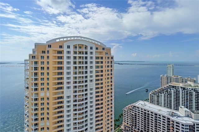 848 Brickell Key Dr Unit 3803, Miami, FL 33131 - view of apartment building / complex with a water view