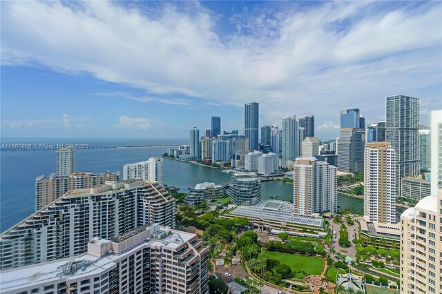 848 Brickell Key Dr Unit 3803, Miami, FL 33131 - skyline view featuring a large body of water