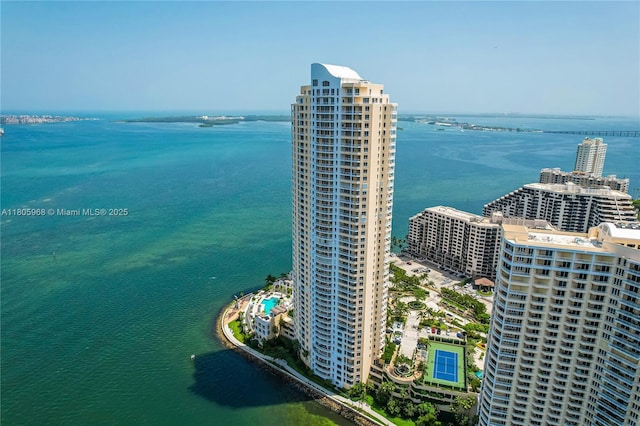 848 Brickell Key Dr Unit 3803, Miami, FL 33131 - view of urban area with a nearby body of water