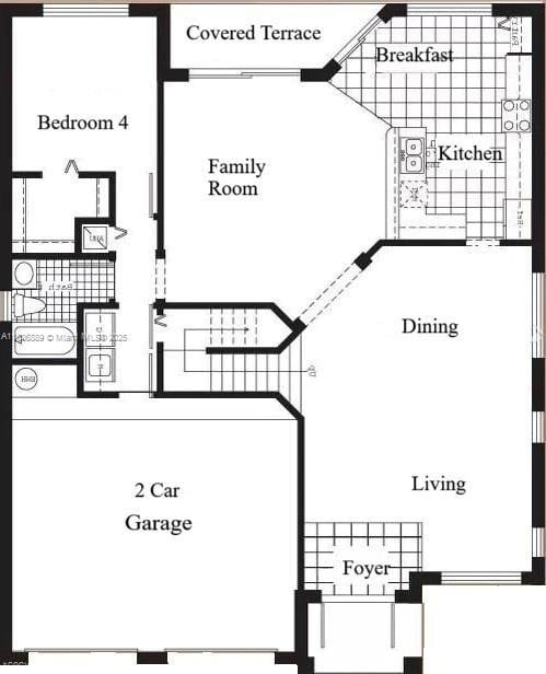 15375 SW 93rd Ln, Miami, FL 33196 - home floor plan