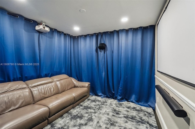11898 SW 74th Ter, Miami, FL 33183 - view of carpeted home theater