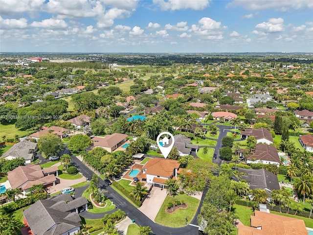 11898 SW 74th Ter, Miami, FL 33183 - aerial view of residential area