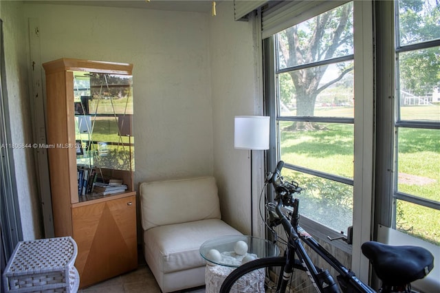 4501 Martinique Way # C1, Coconut Creek, FL 33066 - sitting room with plenty of natural light and tile patterned flooring