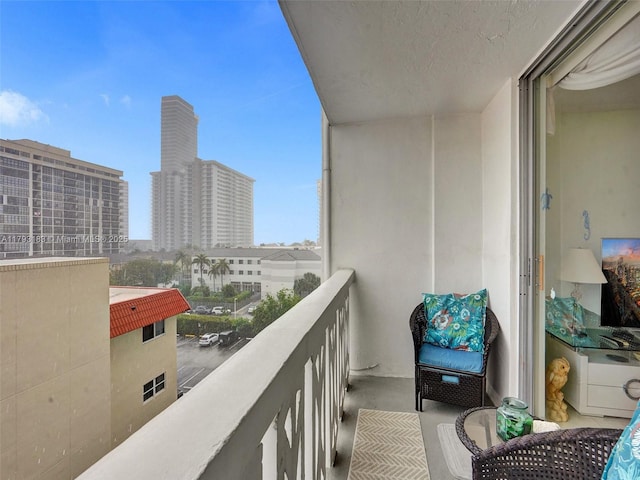 3113 S Ocean Dr Unit 603, Hallandale Beach, FL 33009 - balcony featuring a view of city